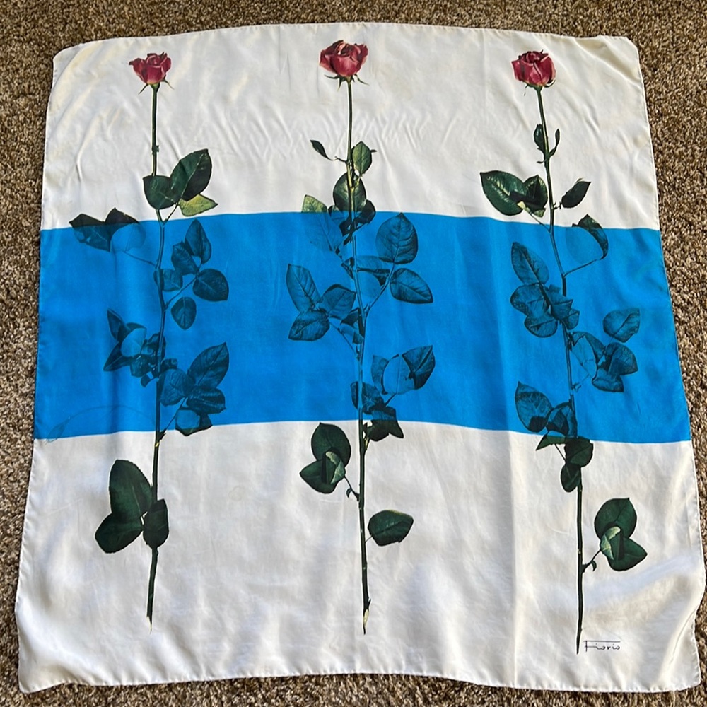 Fiori Silk Scarf